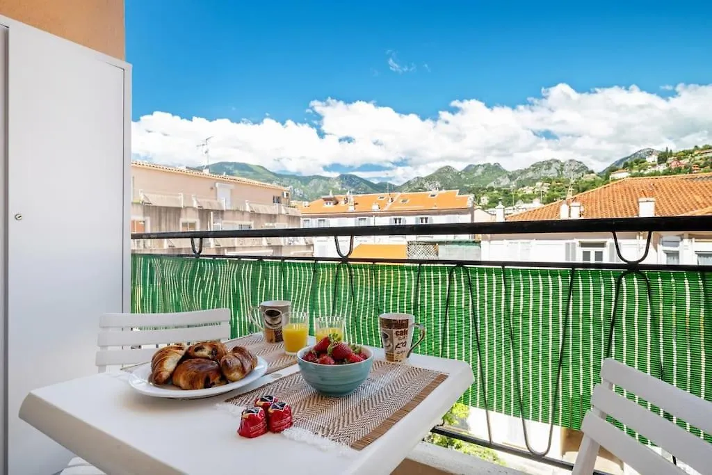 Le Felix Faure - Hyper Centre - Terrasse - Plages Mentone Appartamento